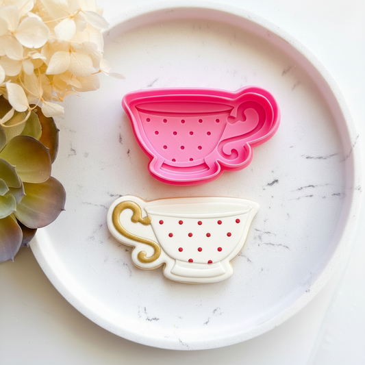 "Teacup" - Cookie Cutter & Stamp