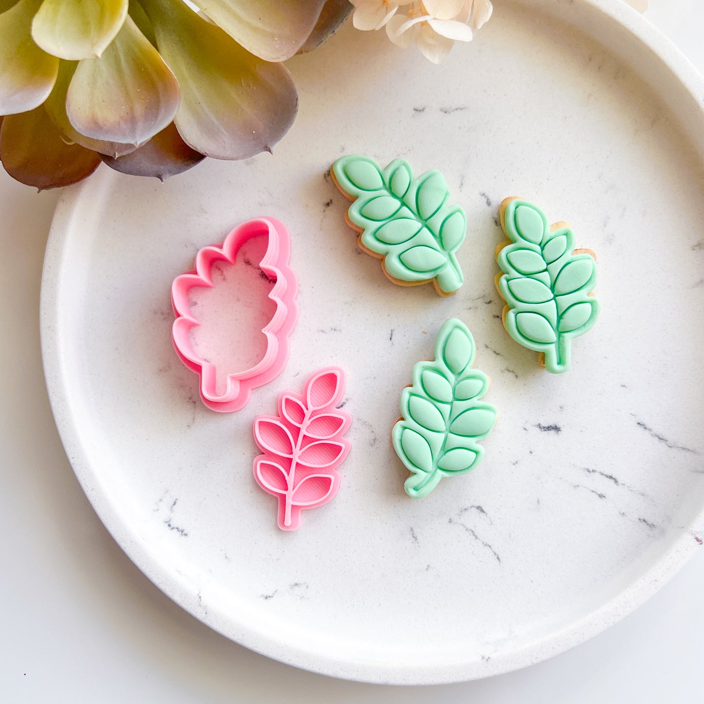 "Mason Jar & Flowers" - Cookie Cutter Set