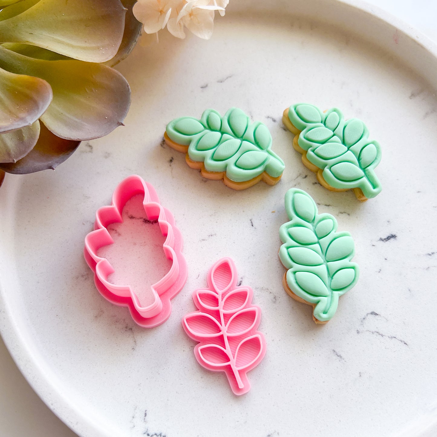 "Mason Jar & Flowers" - Cookie Cutter Set