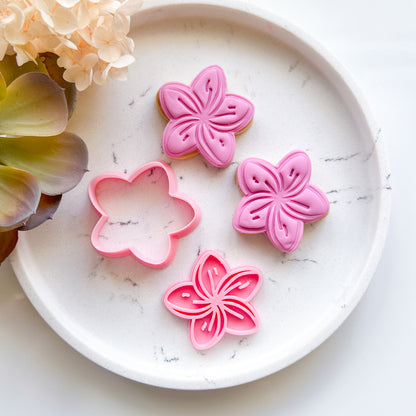 "Mason Jar & Flowers" - Cookie Cutter Set