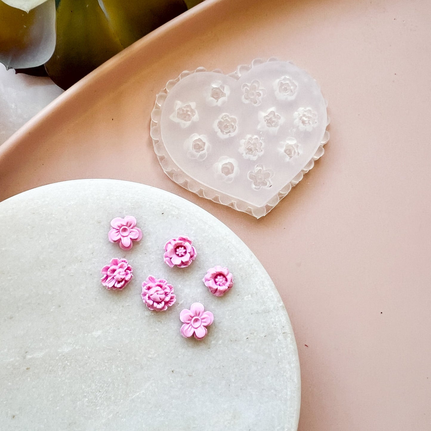 "Micro Flower" #9 - Silicone Mould