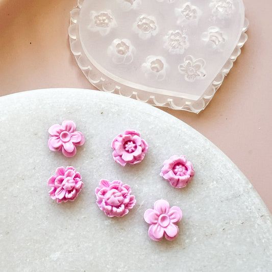 "Micro Flower" #9 - Silicone Mould