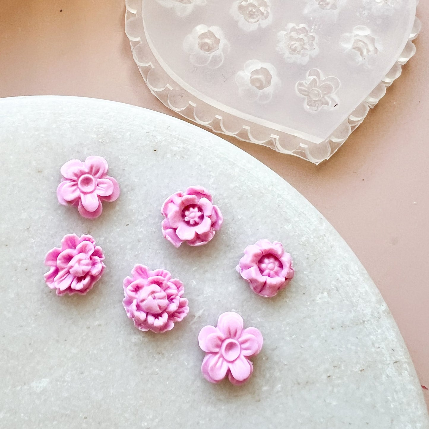 "Micro Flower" #9 - Silicone Mould