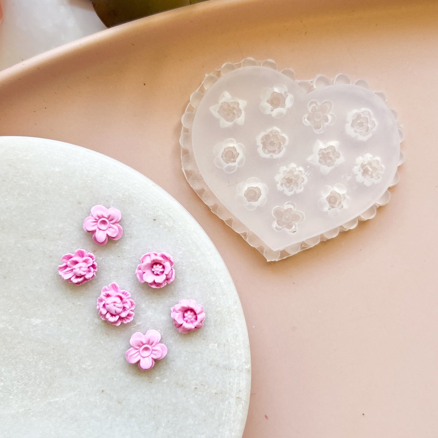 "Micro Flower" #9 - Silicone Mould