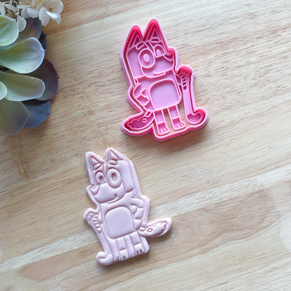 "Chilli Bluey's Mum" - Cookie Cutter & Stamp