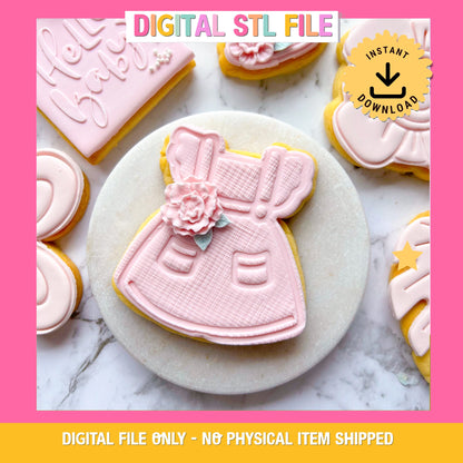 "Baby Dress" Cookie Cutter & Stamp