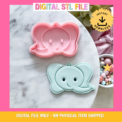 "Baby Elephant" - Cookie Cutter & Stamp