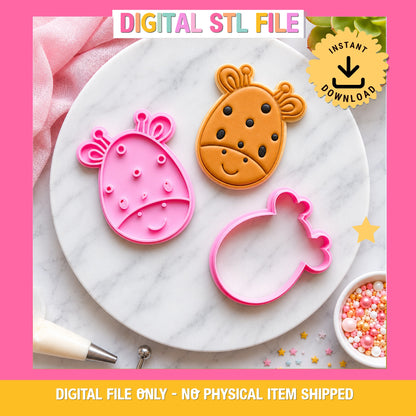 "Baby Giraffe" - Cookie Cutter & Stamp