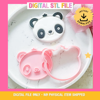 "Baby Panda" - Cookie Cutter & Stamp