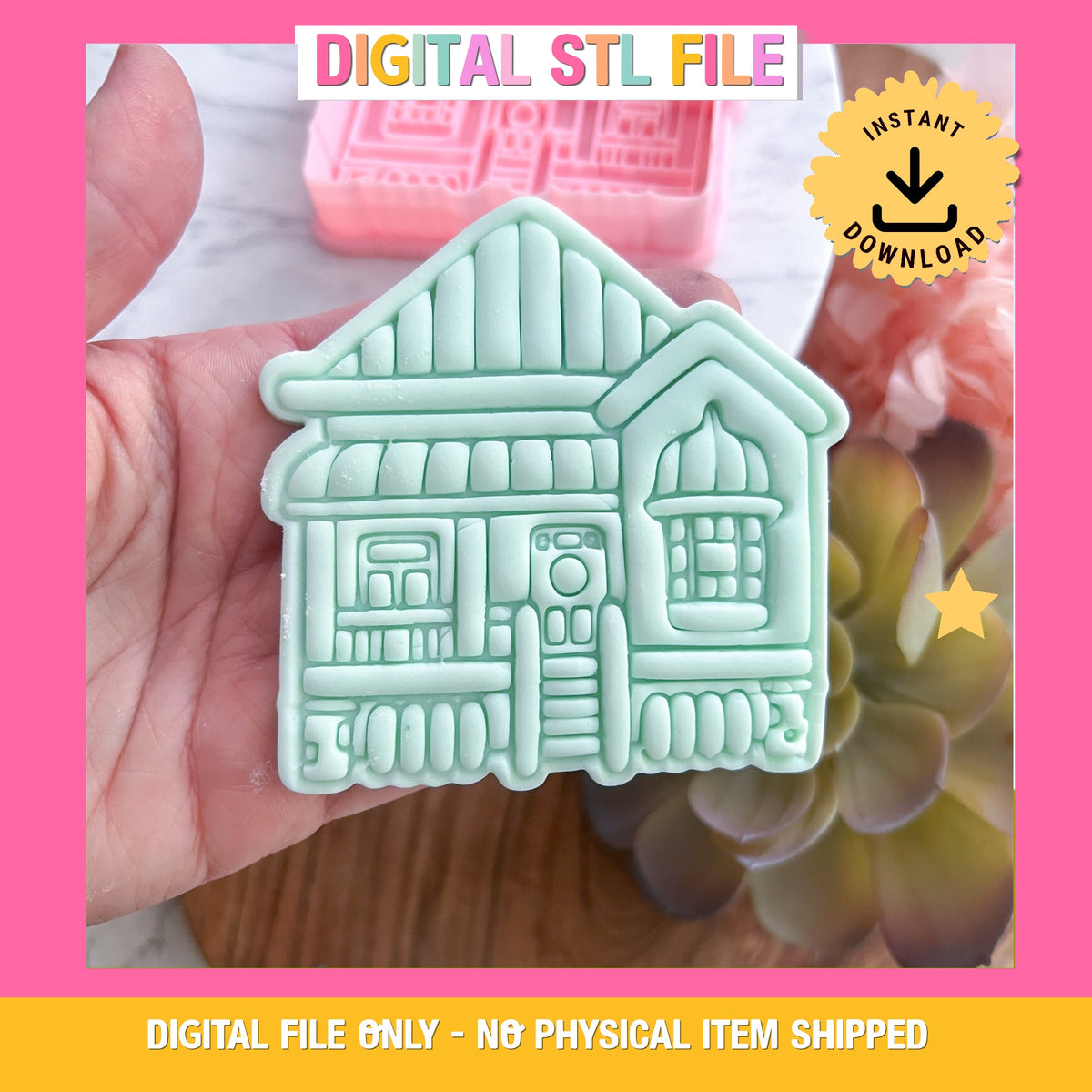 "Bluey's House" - Cookie Cutter & Stamp