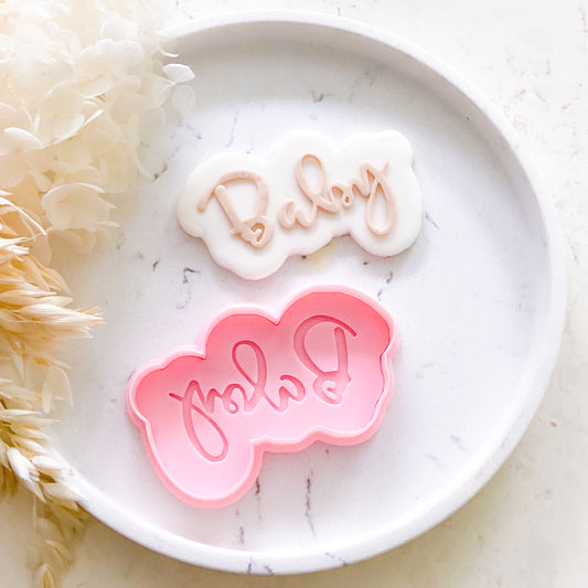 "Baby" - Cookie Cutter & Stamp
