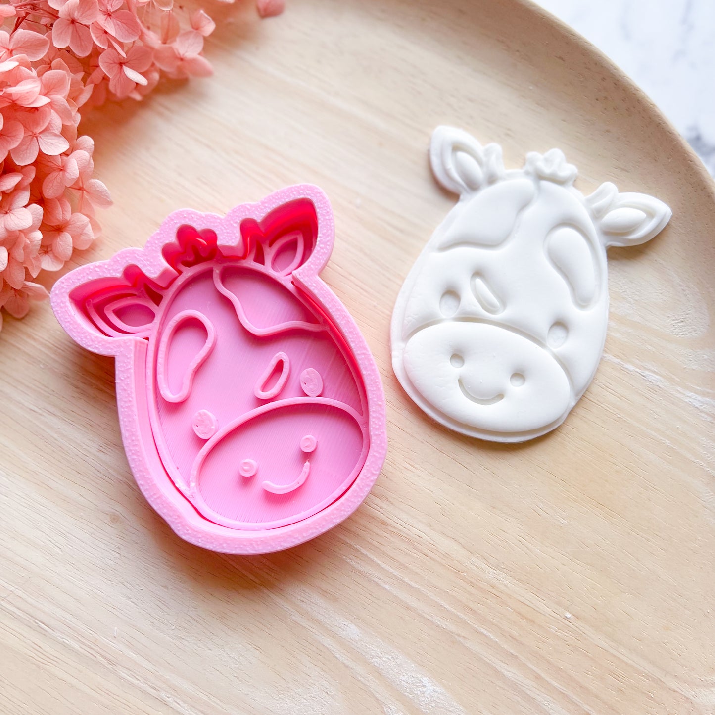 "Baby Cow" - Cookie Cutter & Stamp
