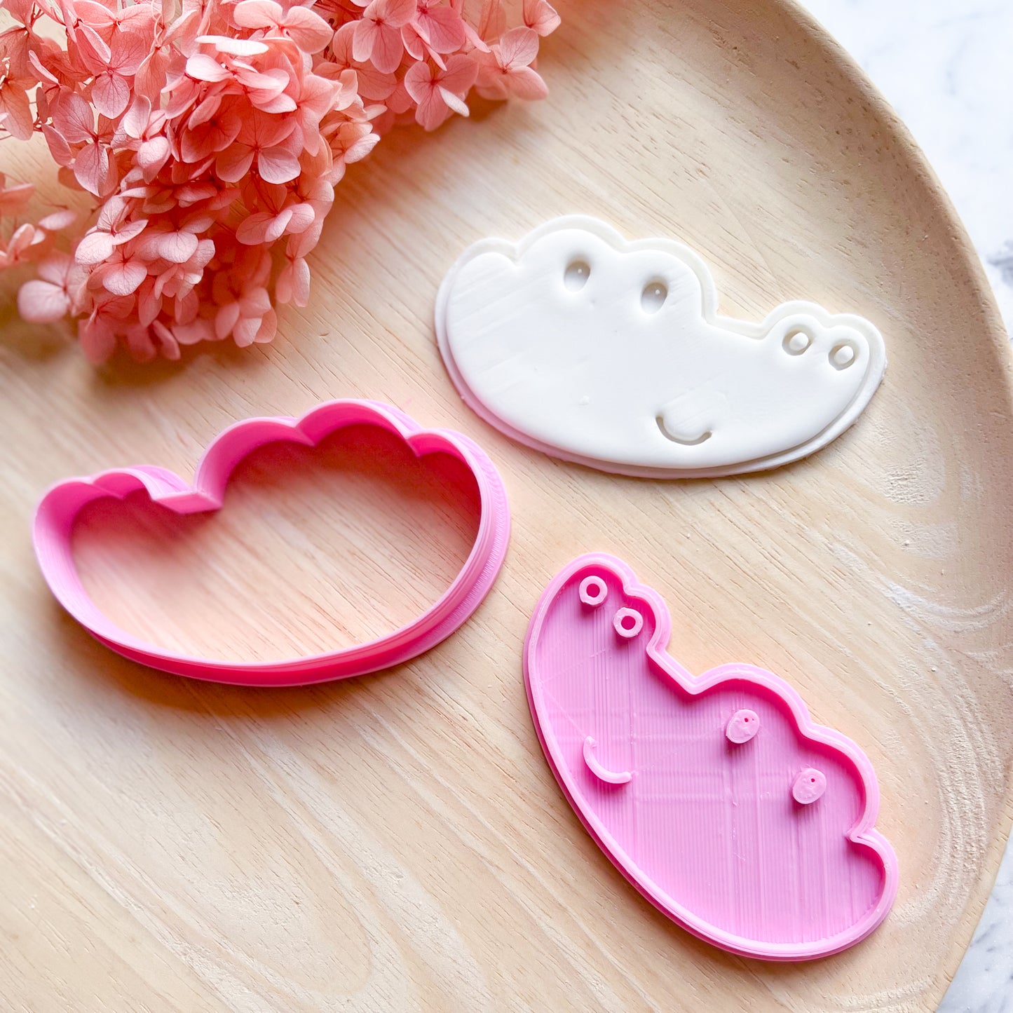 "Baby Croc" - Cookie Cutter & Stamp