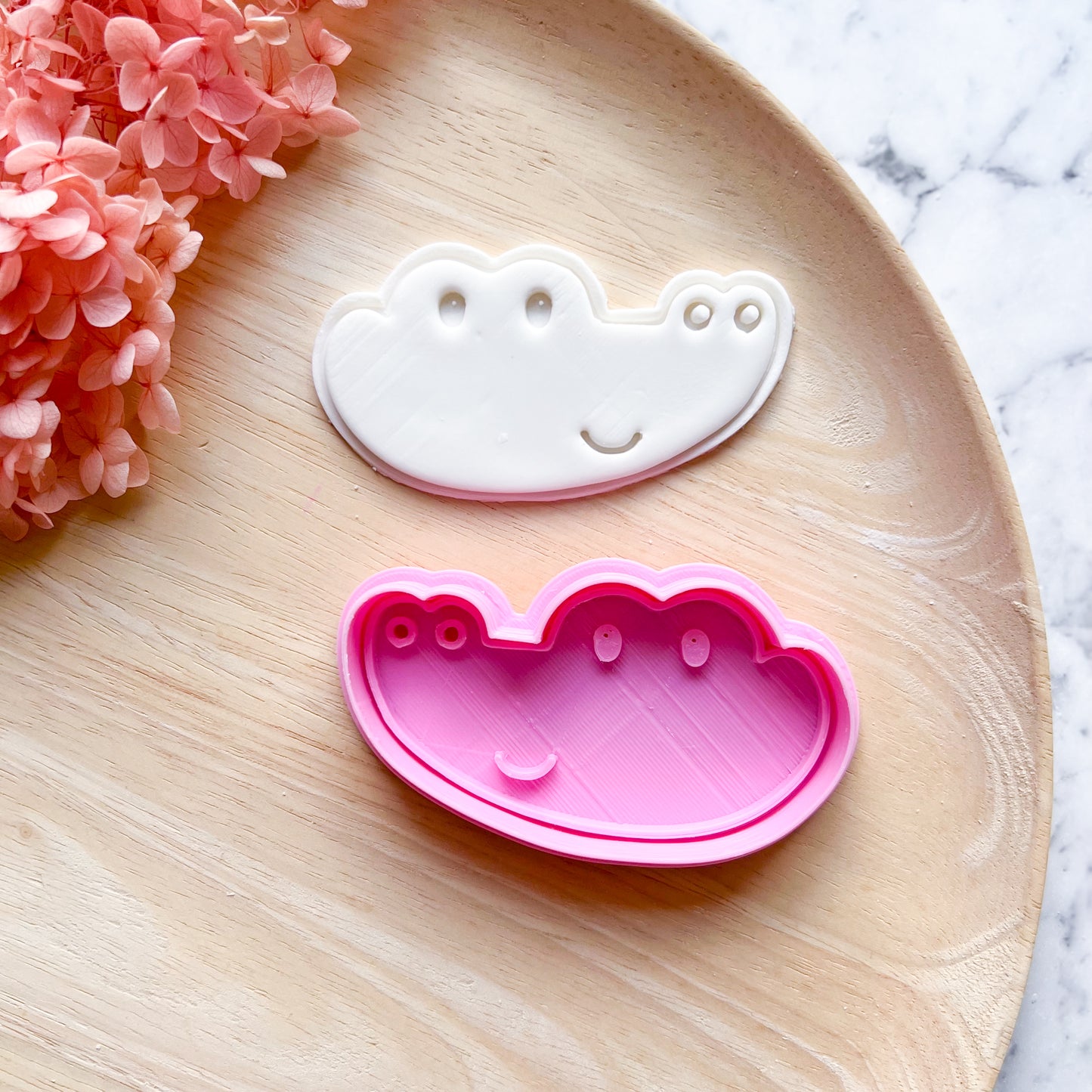 "Baby Croc" - Cookie Cutter & Stamp
