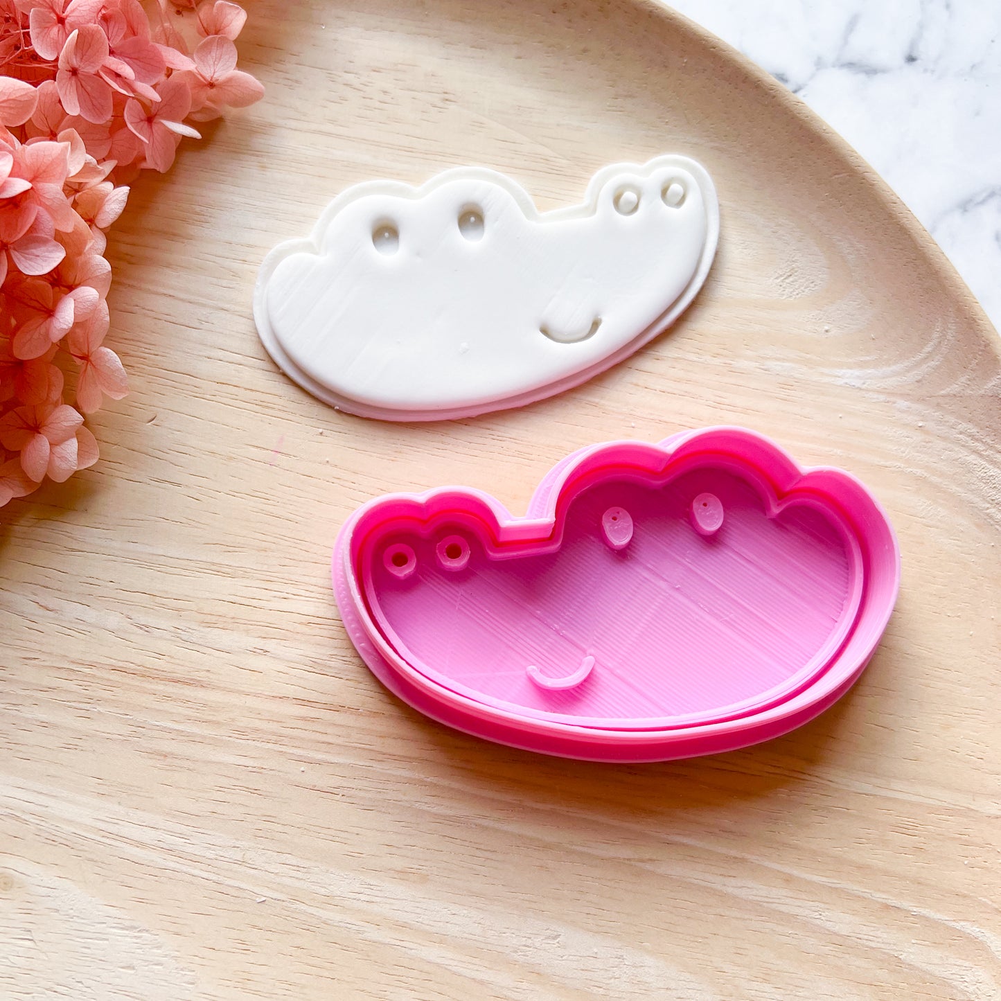 "Baby Croc" - Cookie Cutter & Stamp