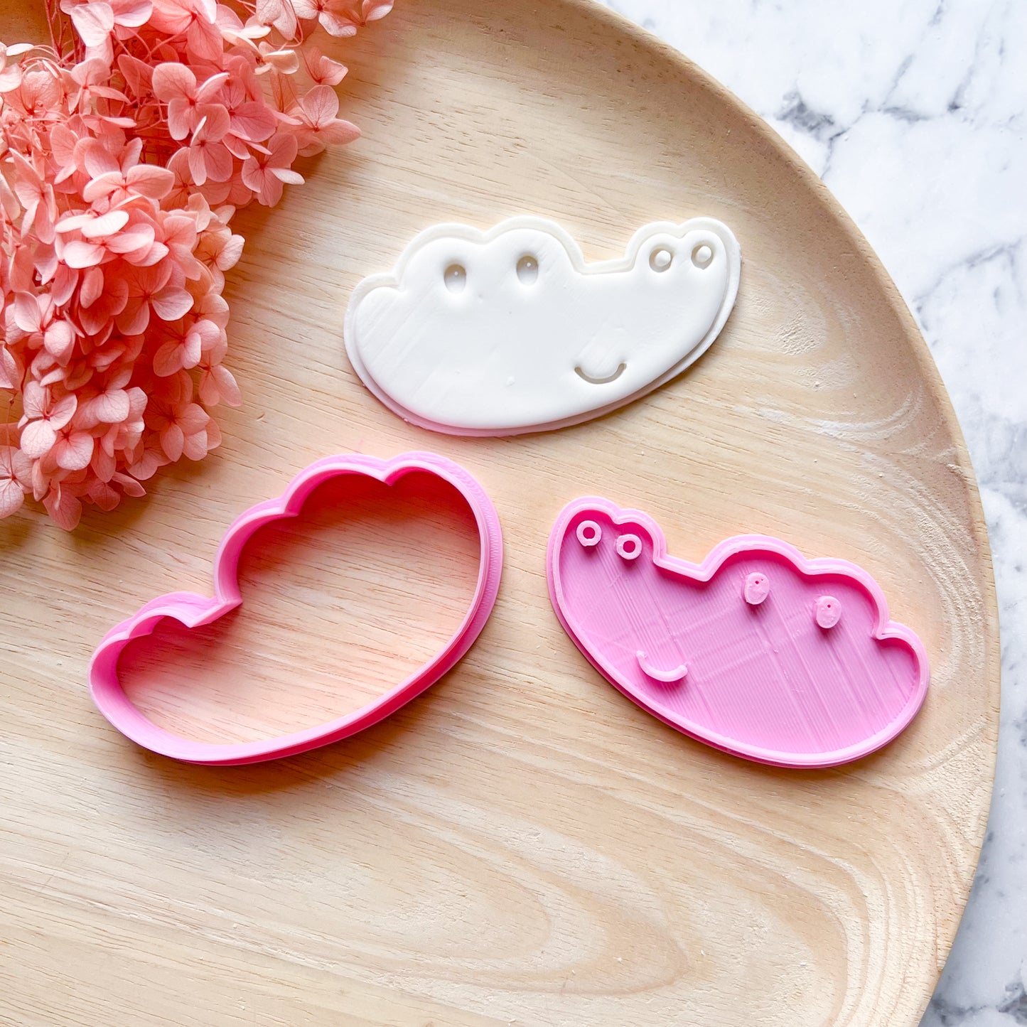 "Baby Croc" - Cookie Cutter & Stamp