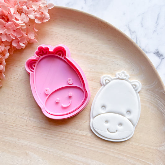 “Baby Hippo" - (SECONDS SALE) Cookie Cutter & Stamp