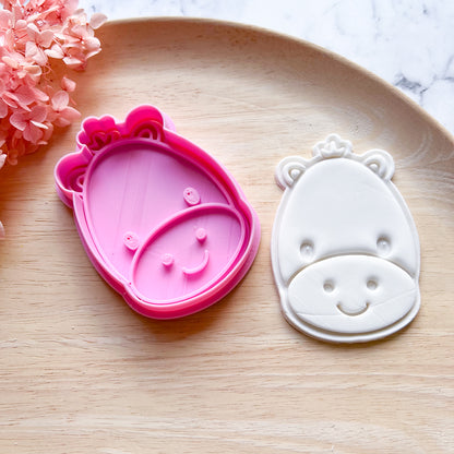 “Baby Hippo" - (SECONDS SALE) Cookie Cutter & Stamp