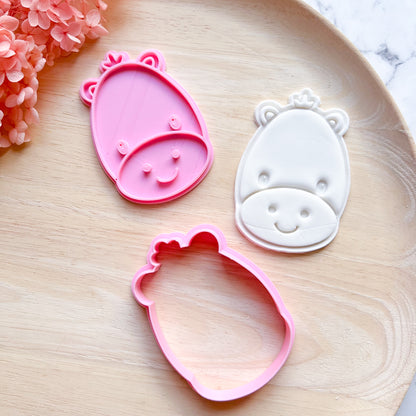“Baby Hippo" - (SECONDS SALE) Cookie Cutter & Stamp