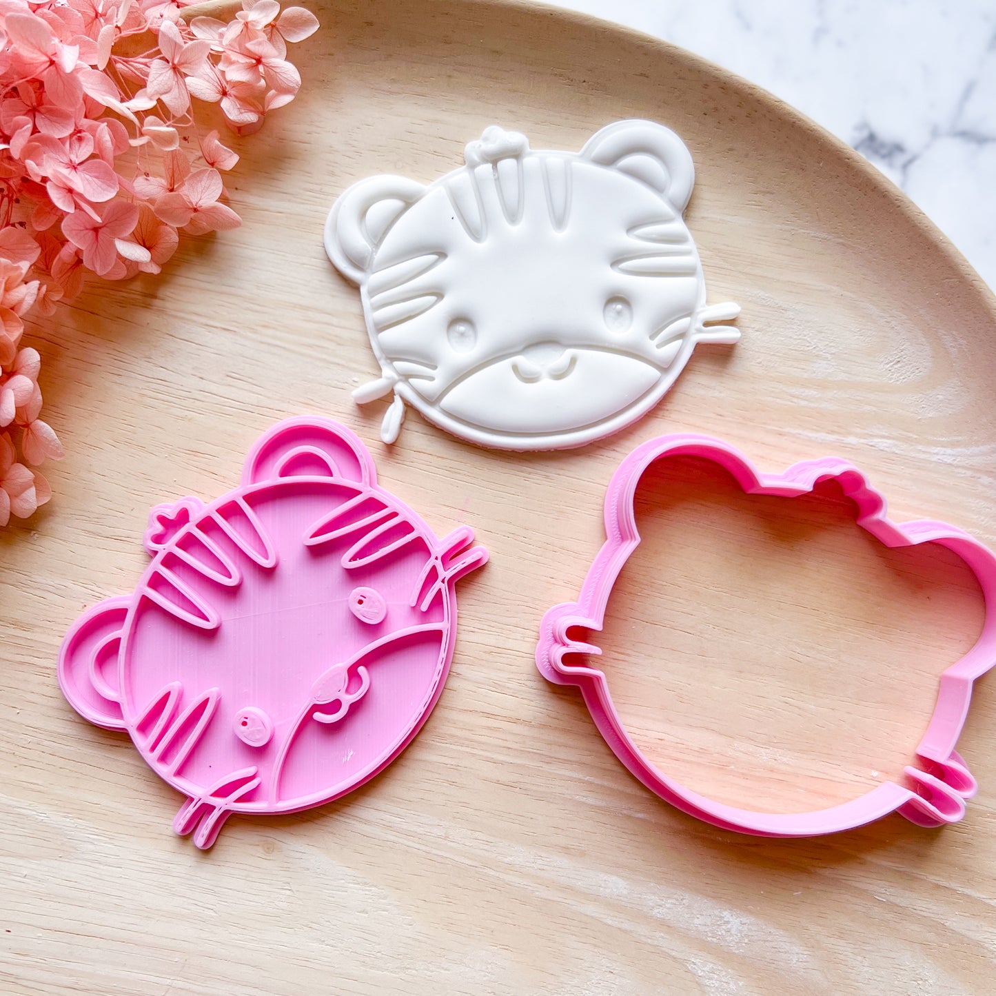 "Baby  Tiger" - Cookie Cutter & Stamp