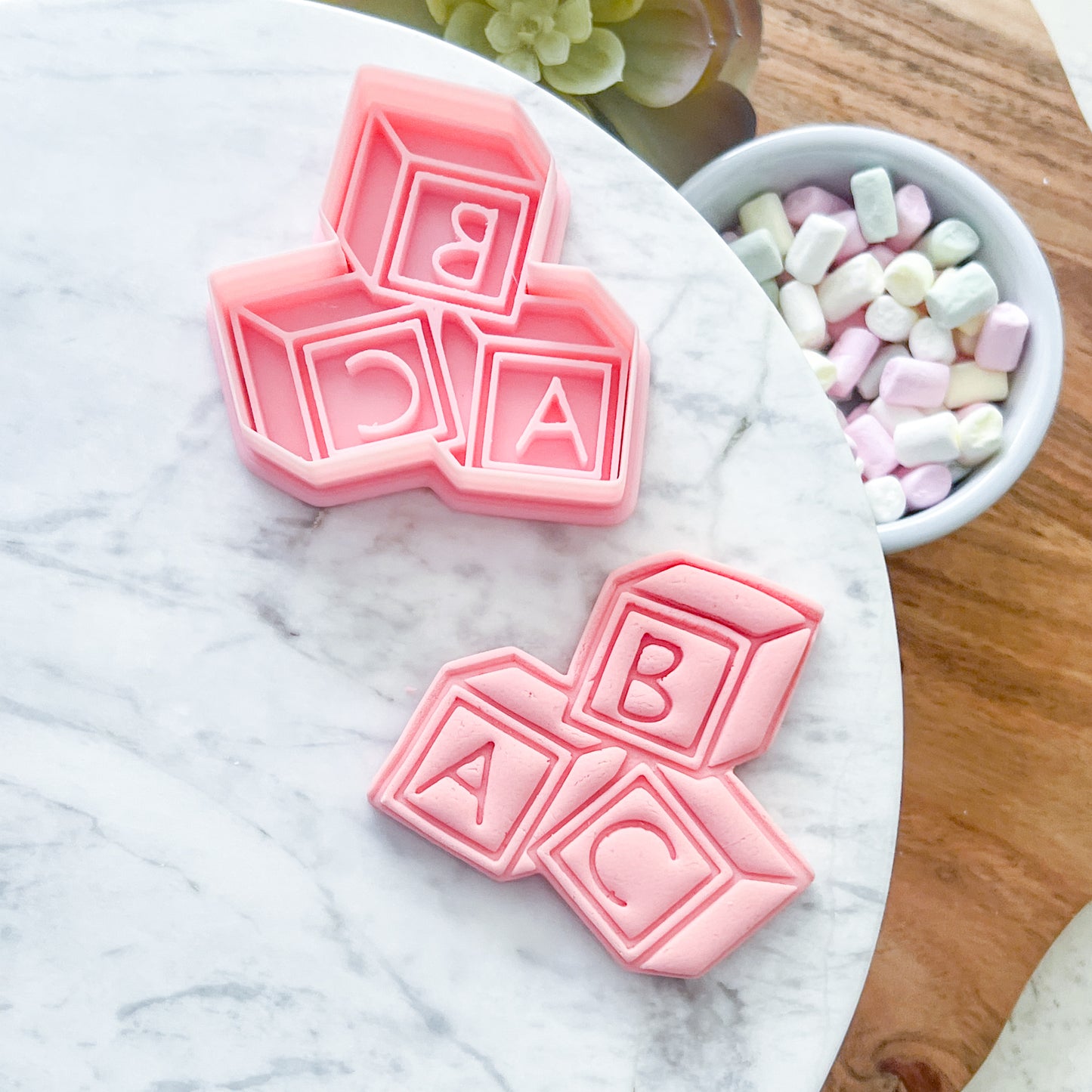 "Baby Blocks”- Cookie Cutter & Stamp
