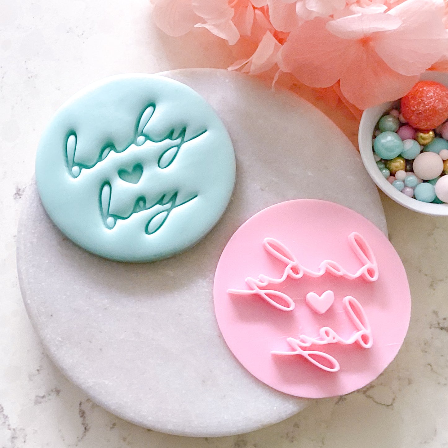 Baby Boy - Fondant Stamp