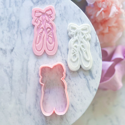"Ballet Shoes" - Cookie Cutter & Stamp