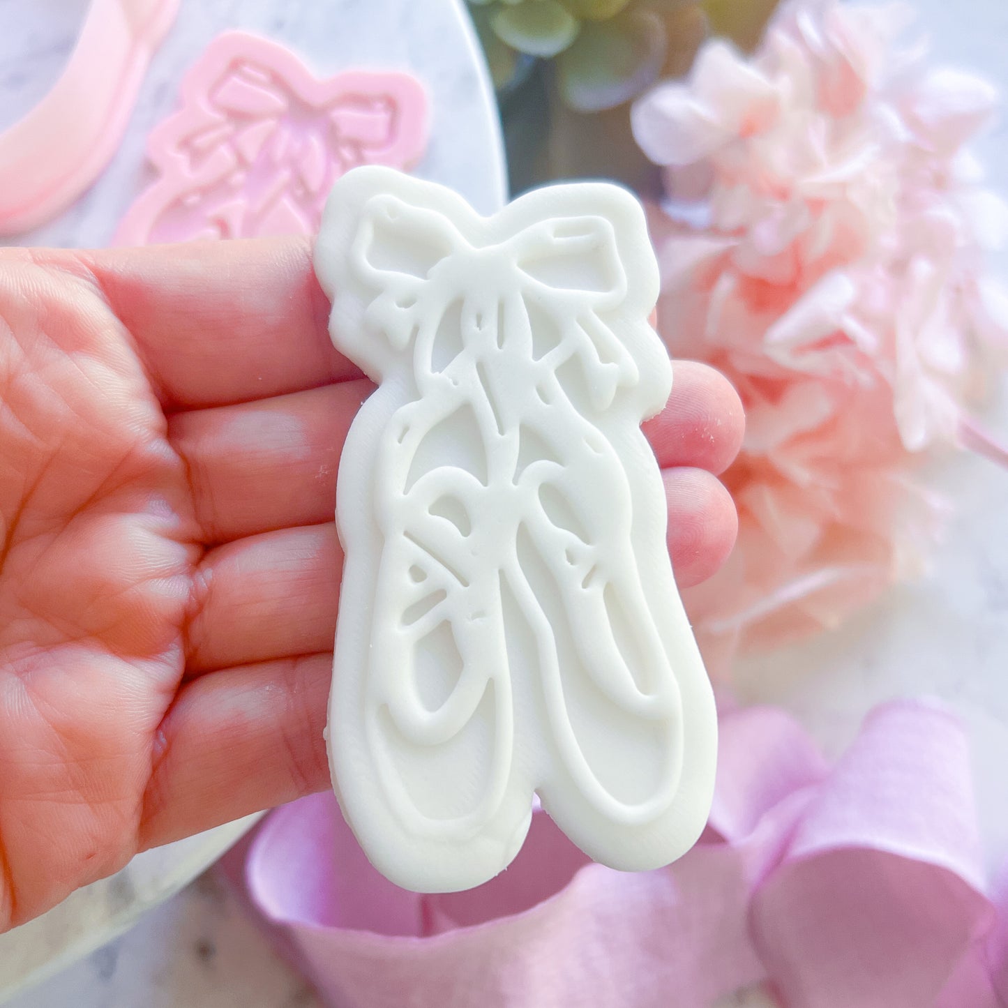 "Ballet Shoes" - Cookie Cutter & Stamp