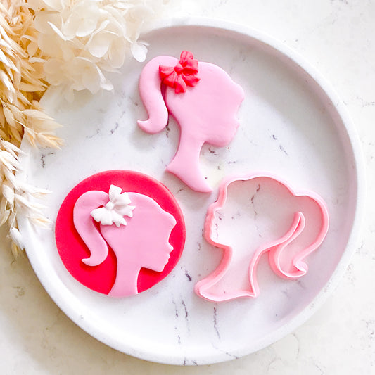 "Barbie Head" - Cookie Cutter