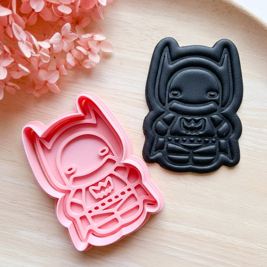 Batman Cookie Cutter & Stamp