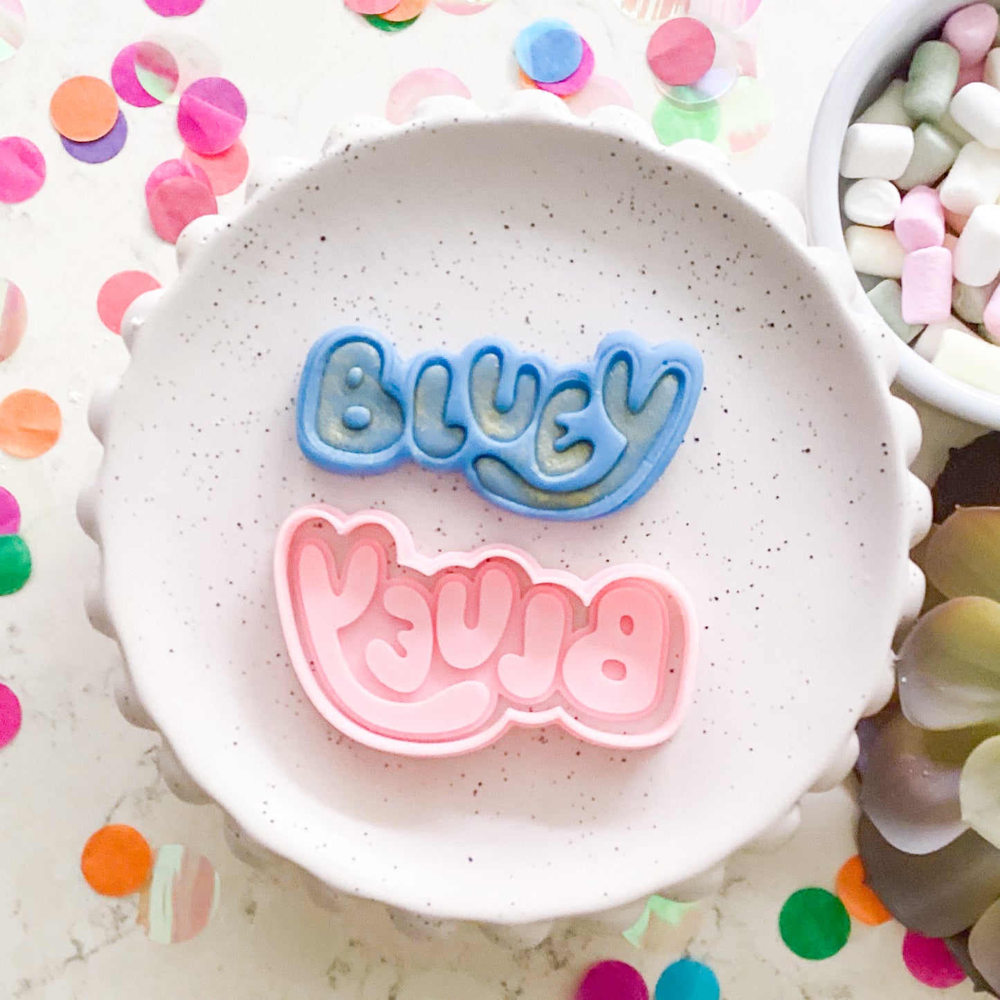 "Bluey Logo" - Cookie Cutter & Stamp