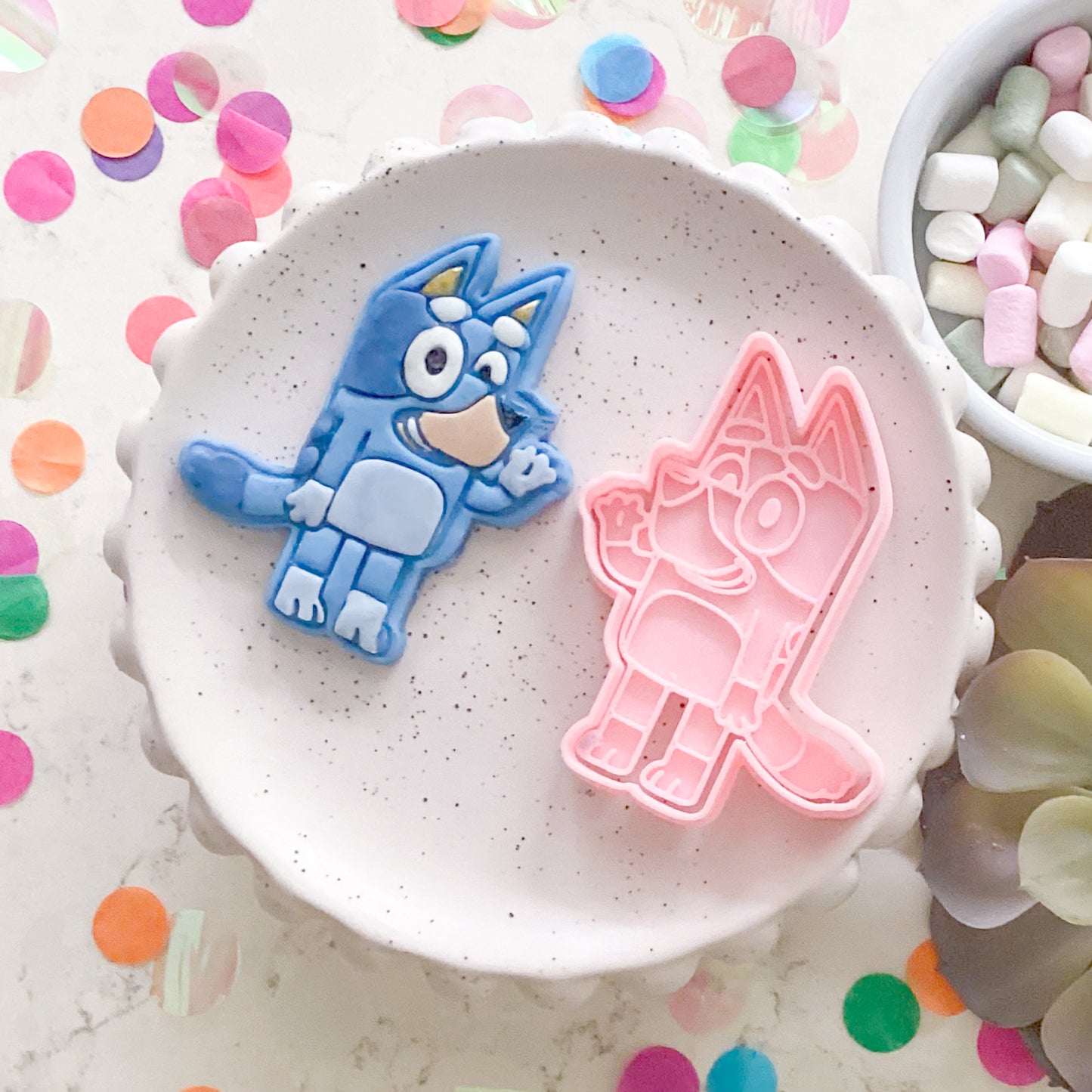 "Bluey" - Cookie Cutter & Stamp