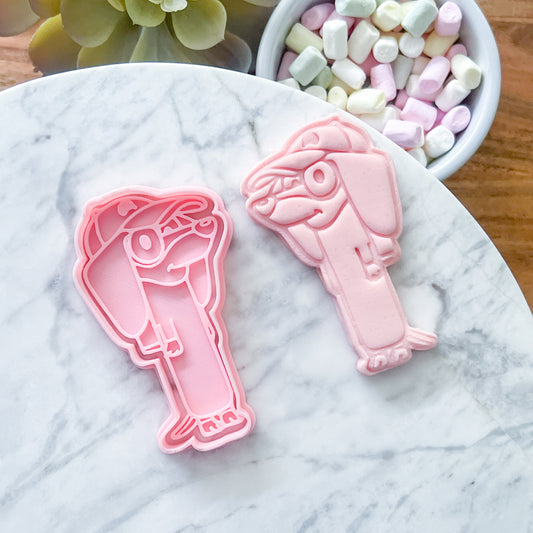 "Snickers" - Cookie Cutter & Stamp