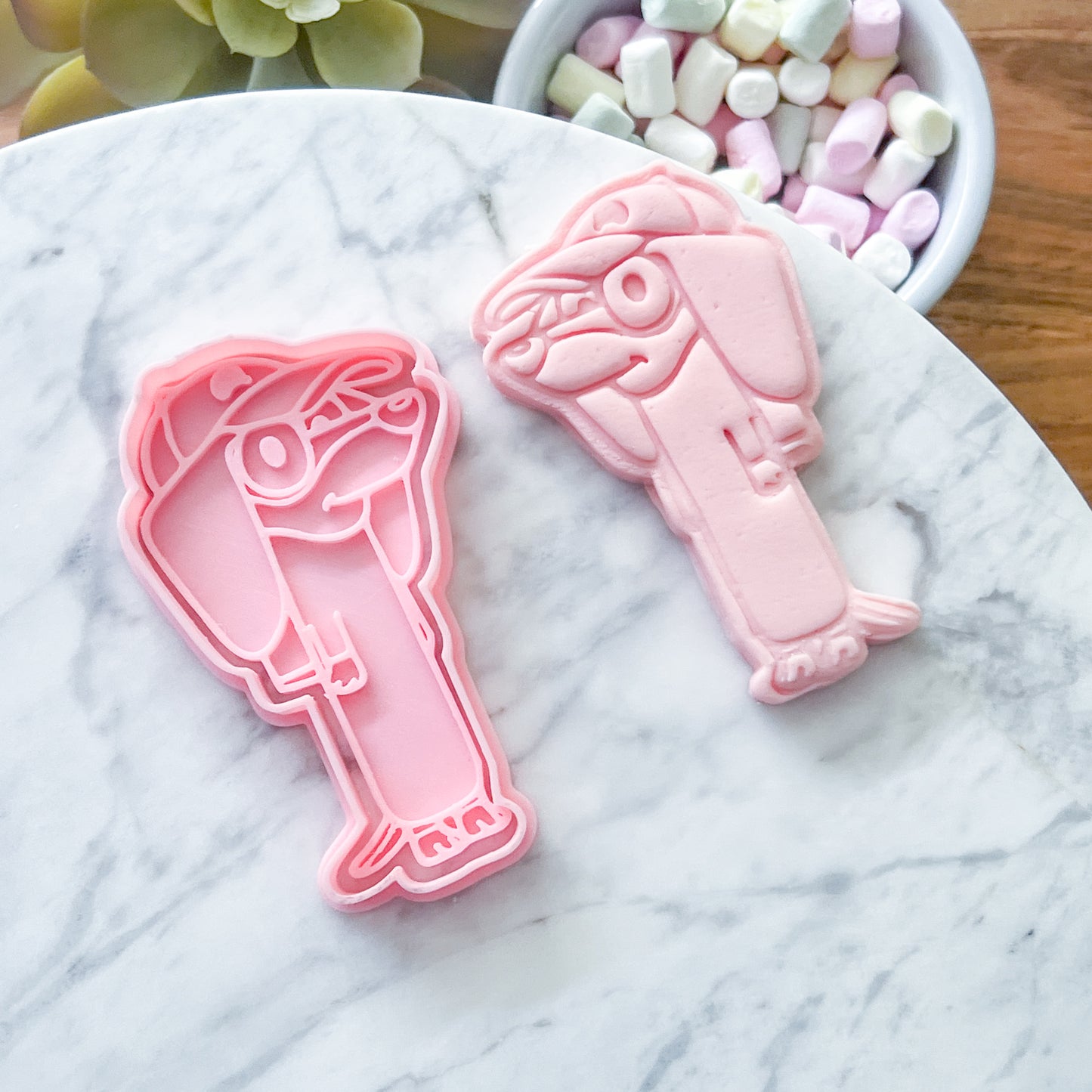 "Snickers" - Cookie Cutter & Stamp