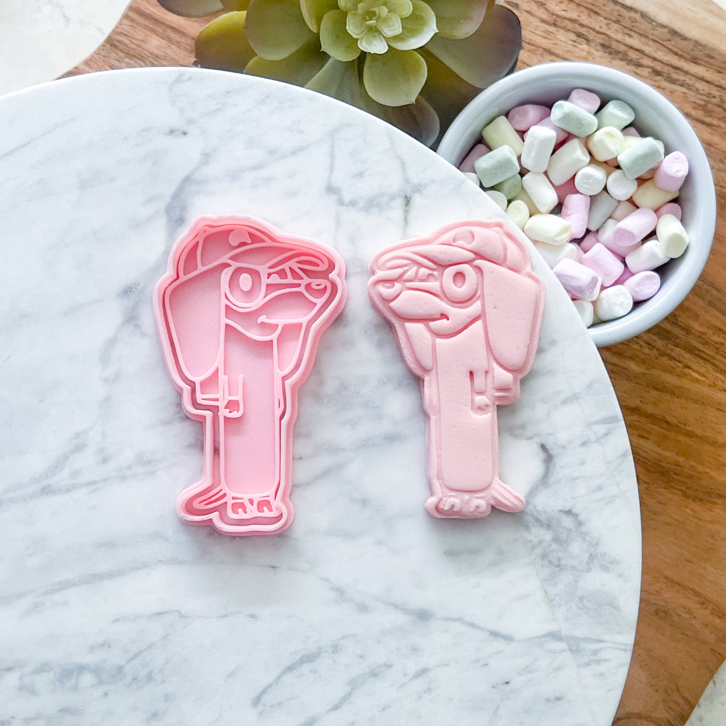 "Snickers" - Cookie Cutter & Stamp