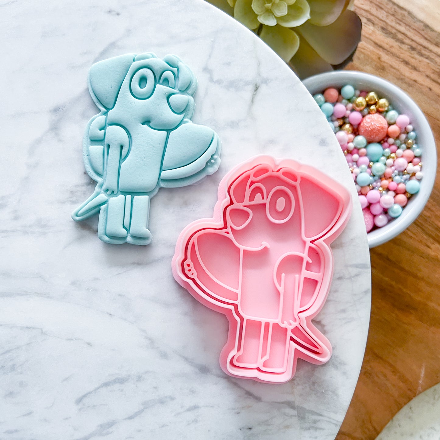 "Lucky" - Cookie Cutter & Stamp