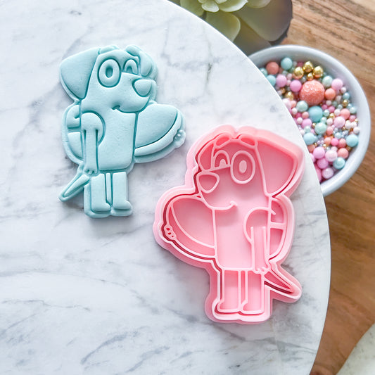 "Lucky" - Cookie Cutter & Stamp