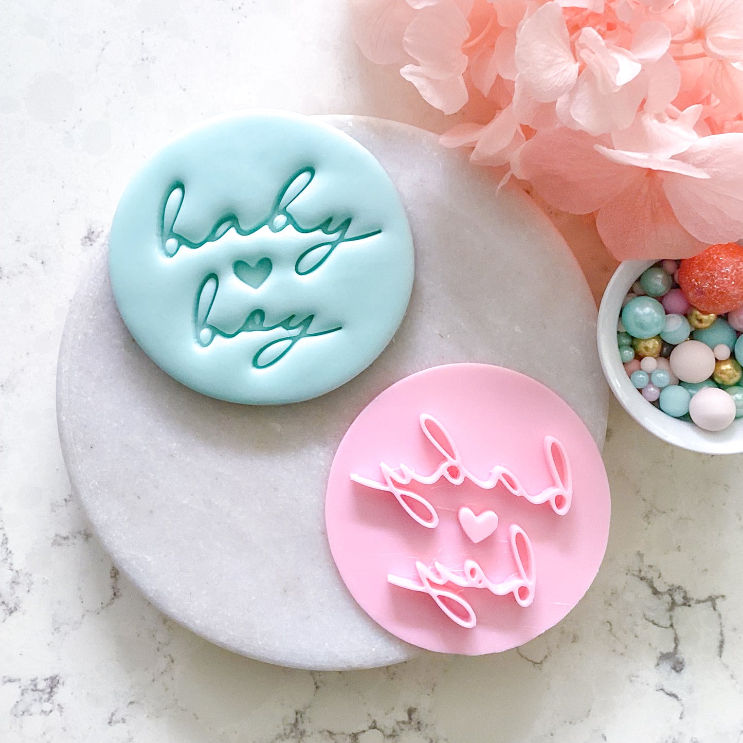 Baby Boy - Fondant Stamp