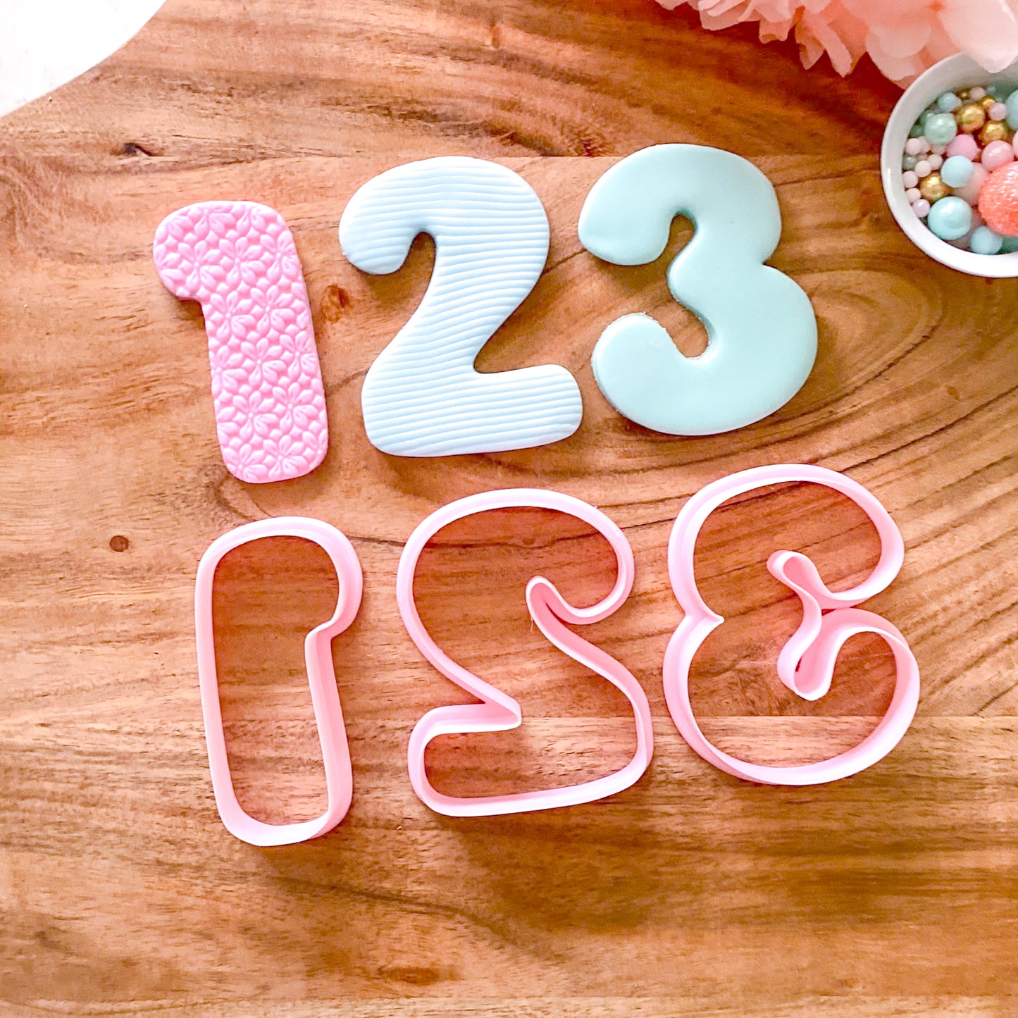 Letters & Number Cutters - Bubble Font