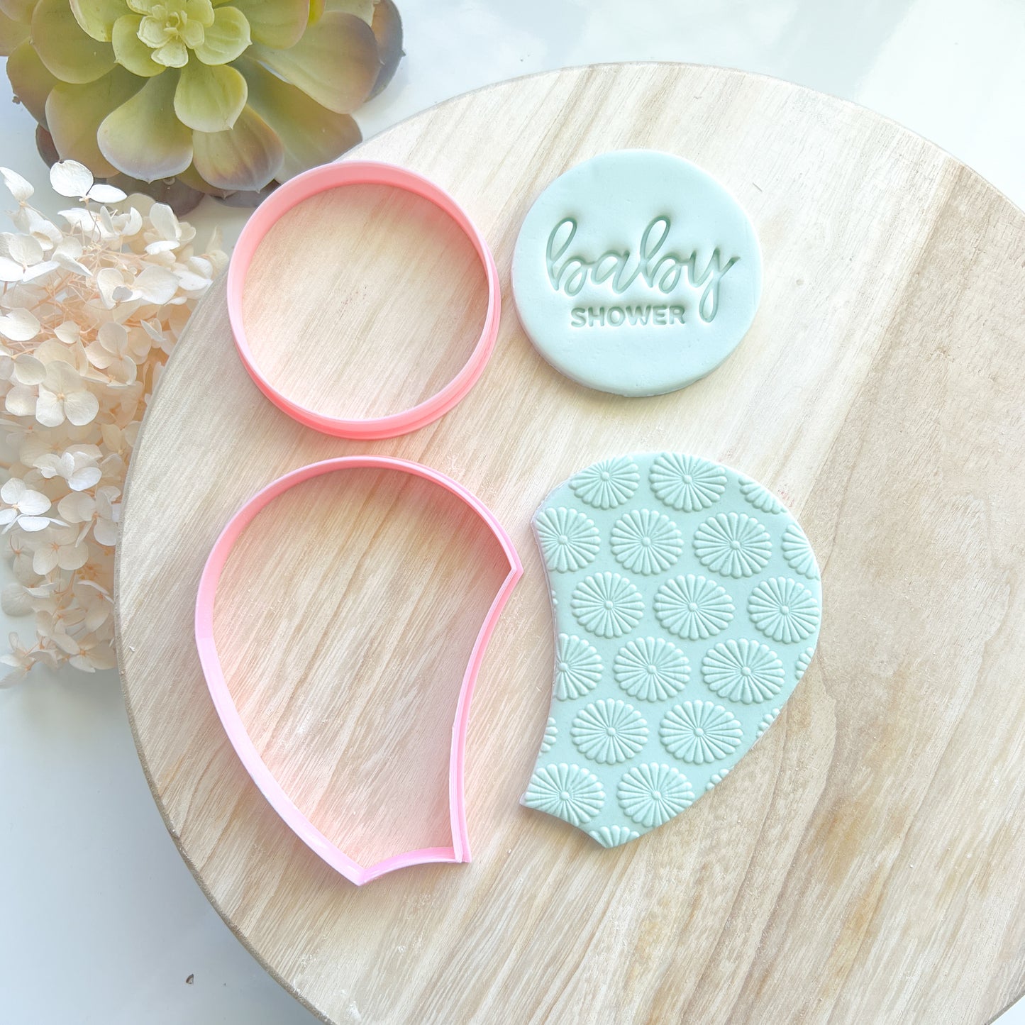 Flower #2 Cookie Platter (Choose Size)