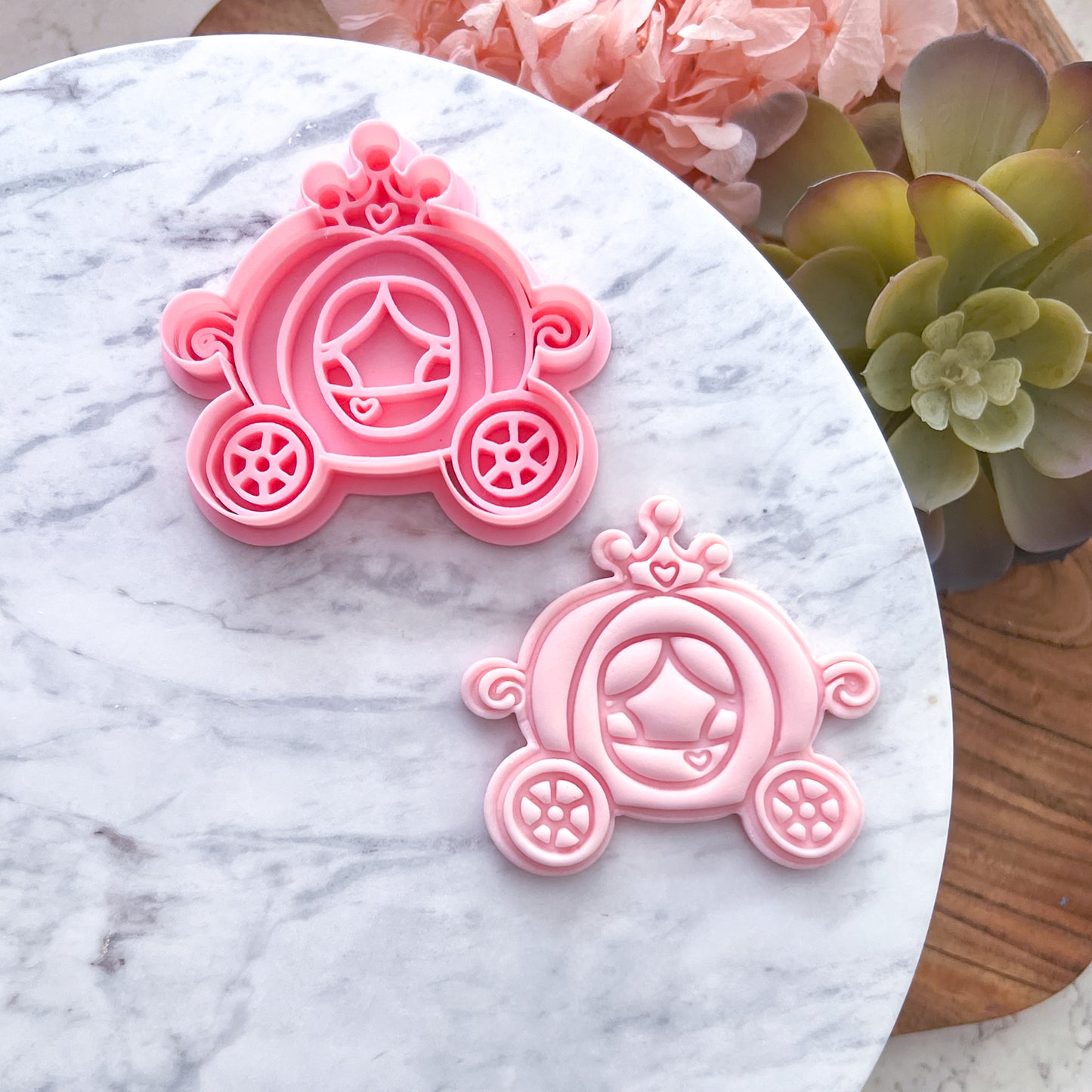 "Pumpkin Carraige" - Cookie Cutter & Stamp