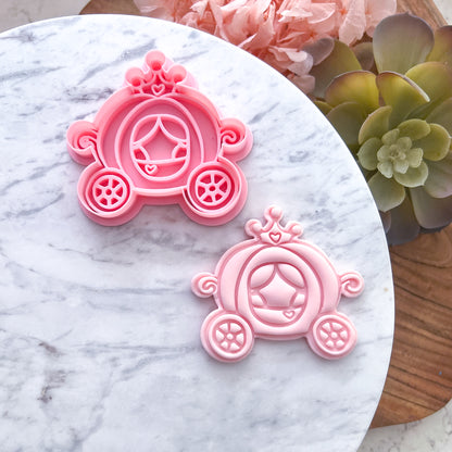 "Pumpkin Carraige" - Cookie Cutter & Stamp