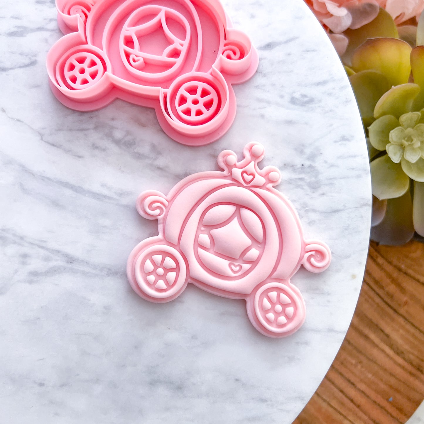 "Pumpkin Carraige" - Cookie Cutter & Stamp