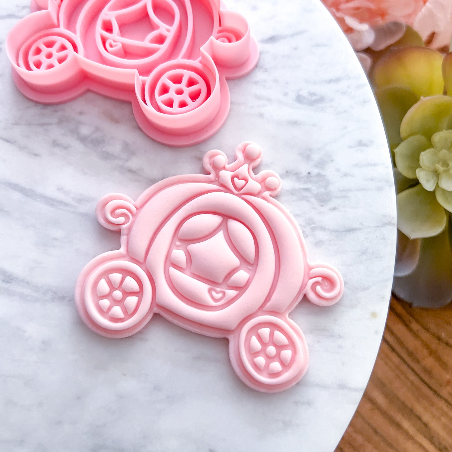 "Pumpkin Carraige" - Cookie Cutter & Stamp