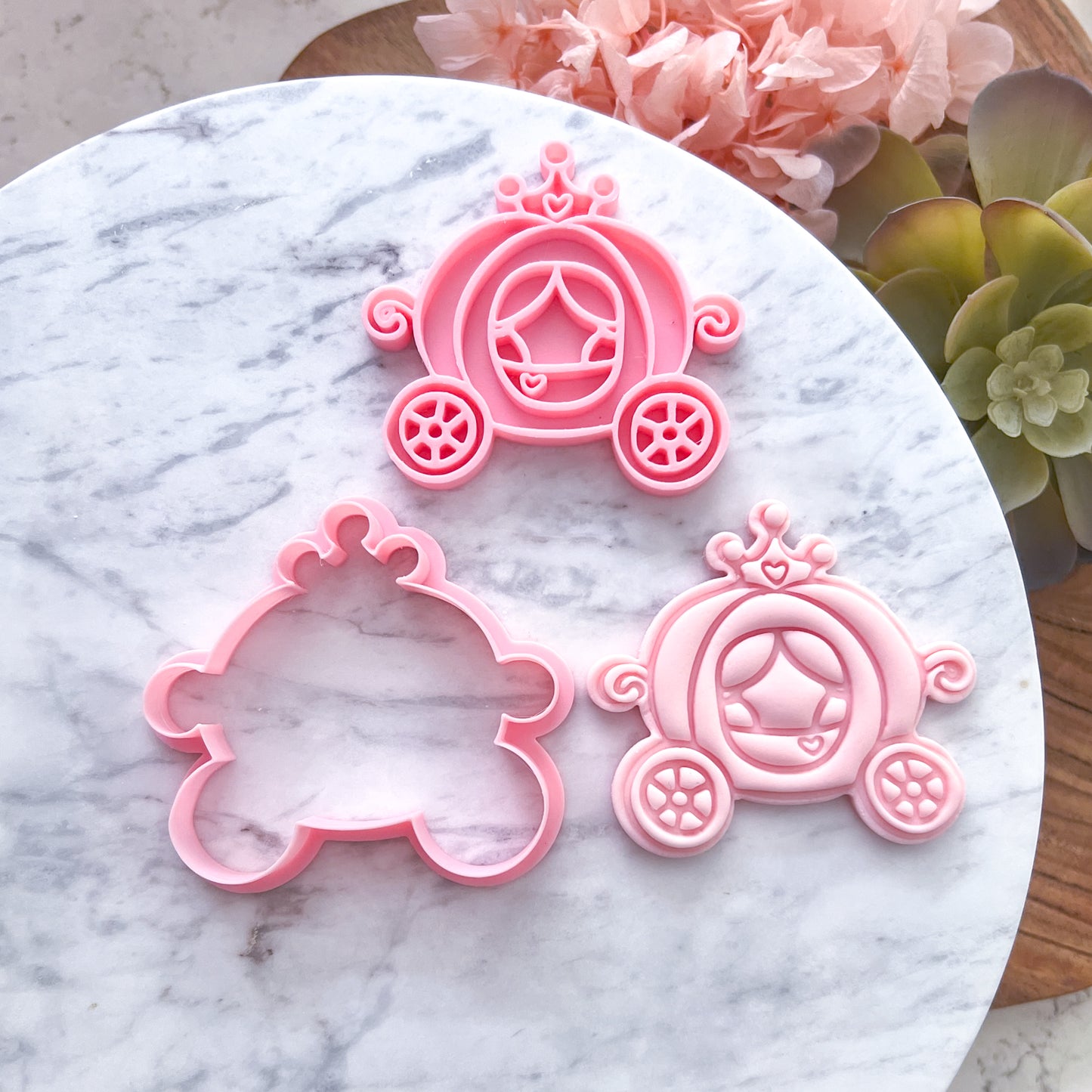 "Pumpkin Carraige" - Cookie Cutter & Stamp