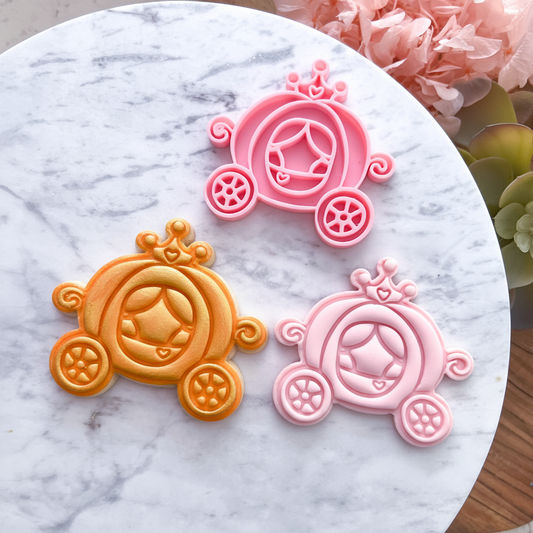 "Pumpkin Carraige" - Cookie Cutter & Stamp