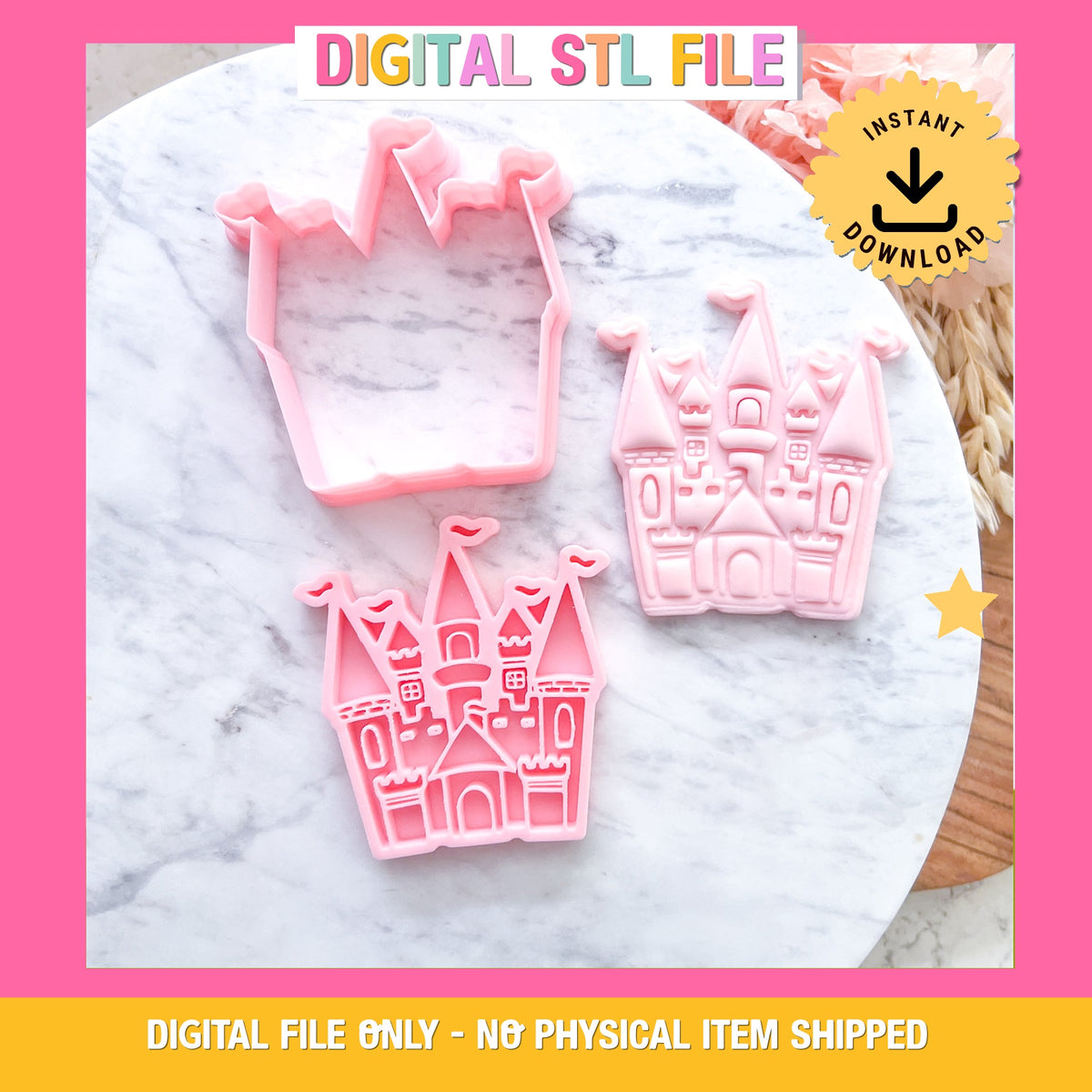 "Castle" - Cookie Cutter & Stamp
