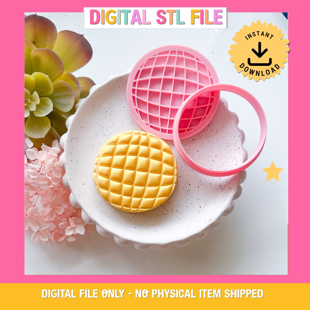 "Disco Ball" - Cookie Cutter & Stamp