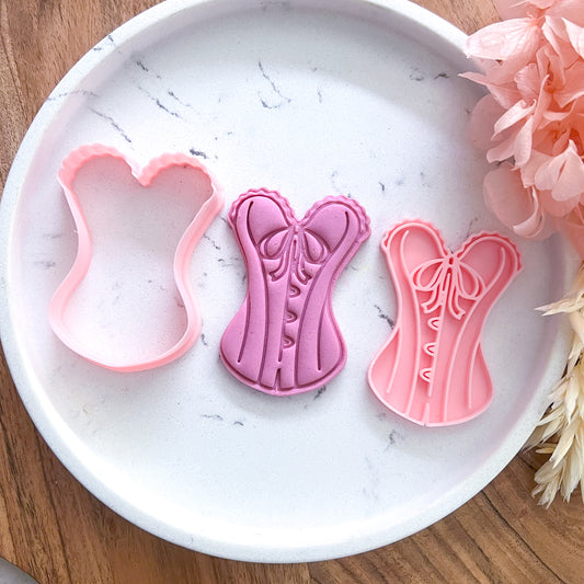 "Corset" - Cookie Cutter & Stamp