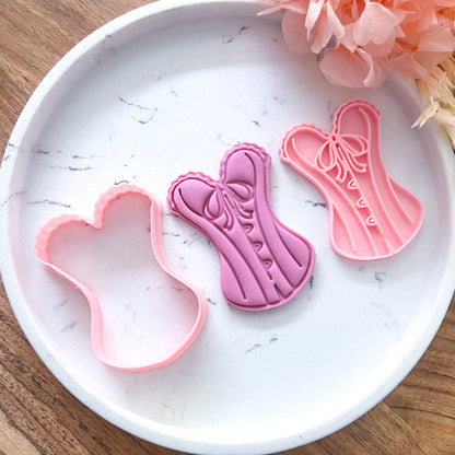 "Corset" - Cookie Cutter & Stamp
